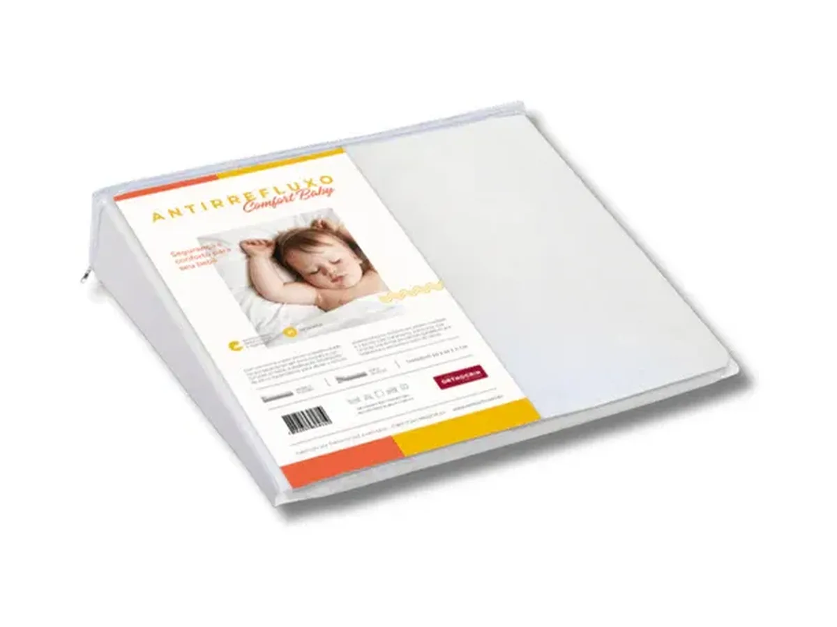 Travesseiro antirrefluxo Comfort Baby Orthocrin, em formato de rampa